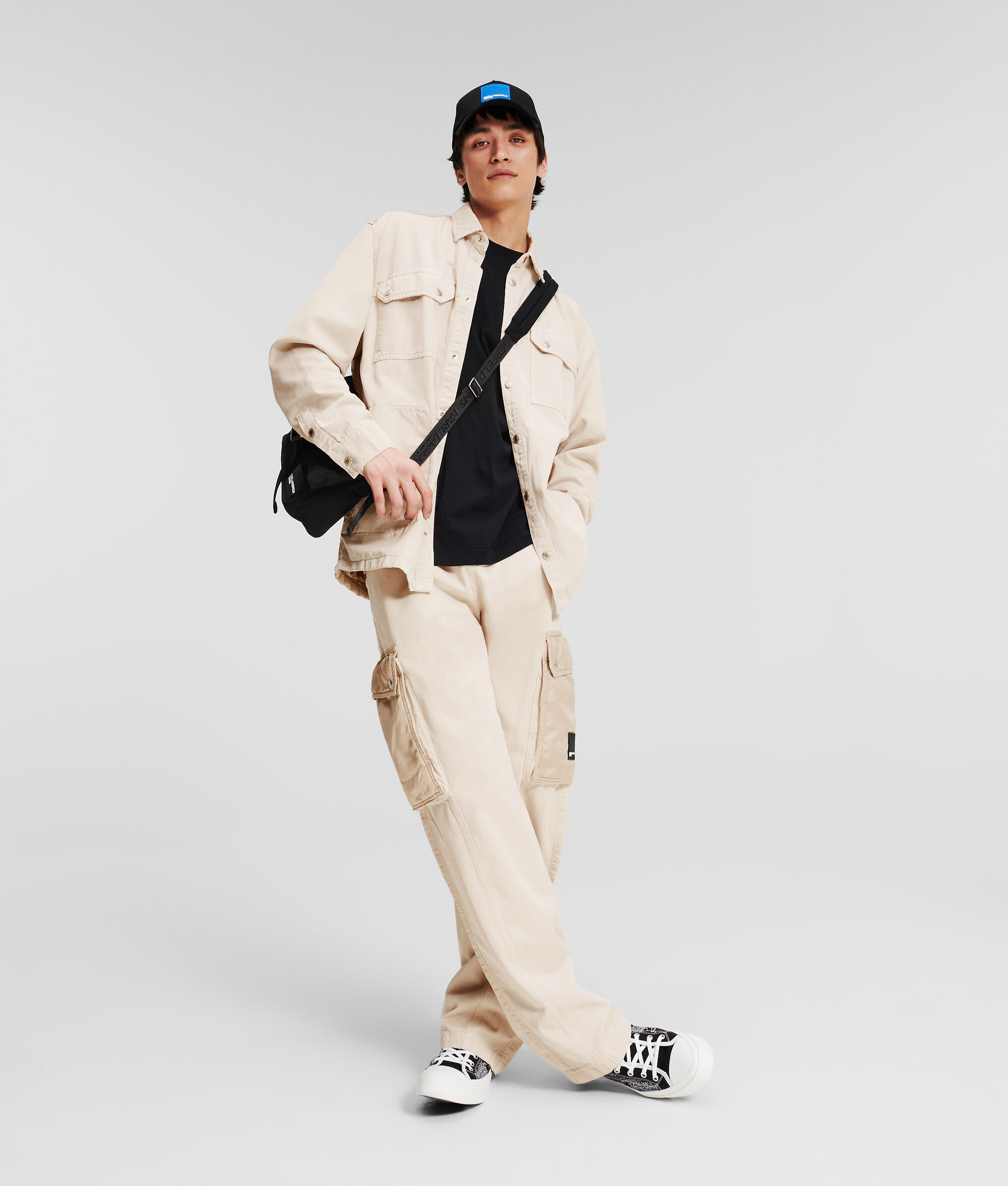 (image for) Accurate KLJ MIX MATERIAL UTILITY TROUSERS